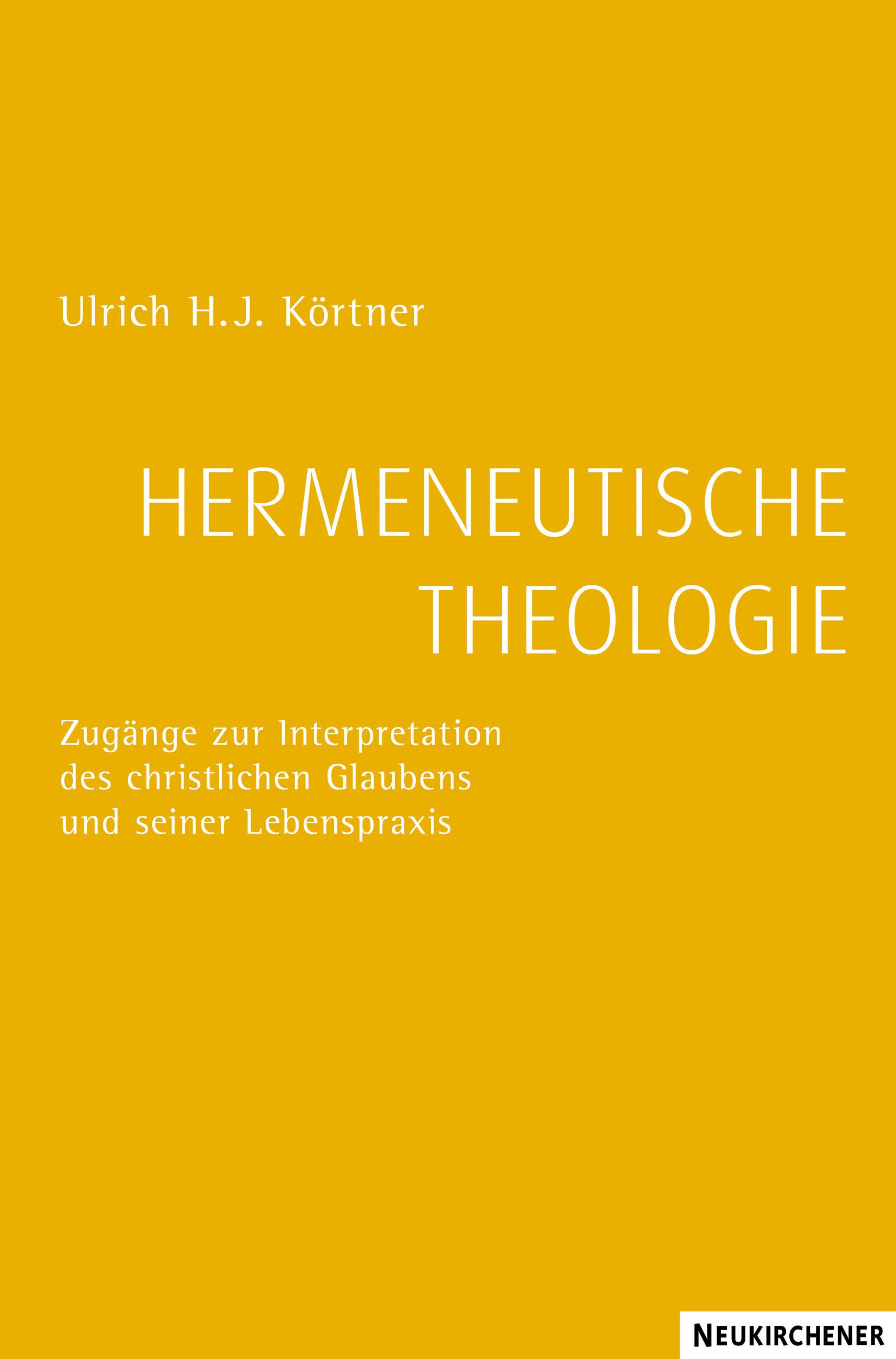 Hermeneutische Theologie Systematische Theologie