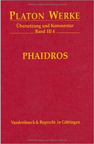 III 4 Phaidros Gräzistik Altertumswissenschaft Themen entdecken