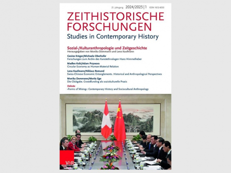 Sozial-/Kulturanthropologie und Zeitgeschichte: Neues Themenheft der »Zeithistorischen Forschungen«